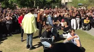 190814 ATEEZ Dance Challenge @ Grand Park LA Fancam Compilation