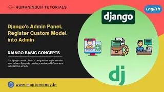 Django's Admin Panel, Register Custom Model into Admin  | Django-Basic | Beginner | English Tutorial