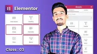 🔴Elementor Heading  ,Text Editor , Image & Button Widget  Explain Tutorial | Elementor Tutorial 2023