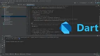 Sum of a Matrix using Dart Console Application