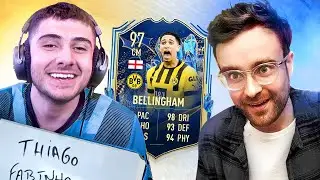 Fifa 23 Squad Builder Showdown! TOTS JUDE BELLINGHAM SQUAD vs DANNY AARONS