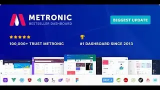 Metronic 8 Admin Template || Actitech Coder