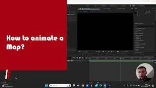How to create a map line animation in After Effects