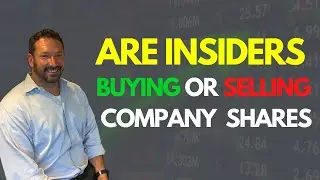 Follow the Money - Are Insiders Buying Their Own Company Stock