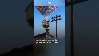 Cần bao nhiêu bóng bay để nâng một ngôi nhà như trong UP