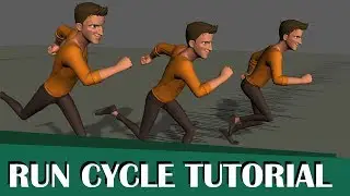 Run Cycle Tutorial (Maya 2019)