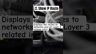 Top 3 Cisco iOS commands for beginners!! 