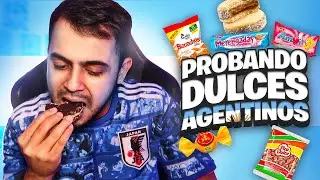 COLOMBIANO PROBANDO DULCES ARGENTINOS