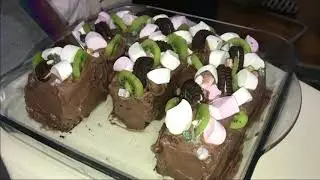 ÇİKOLATALI HARF PASTA 😍 ENFES BİR LEZZET 💯 ÇOK PRATİK ✅ DOĞUM GÜNÜ PASTASI 🎂 #pandispanya #cake