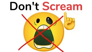 Don't scream while watching this video