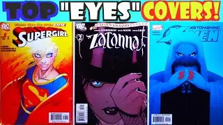 Best EYES comic book covers! TOP underrated overlooked eyeball eye optical comics cover Comicsamurai