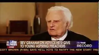 ▶ Rev  Billy Graham at age 92 interview