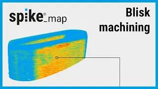 Blisk machining with digital twin – spike®_map
