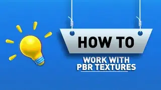 How to work with PBR textures | Learn 