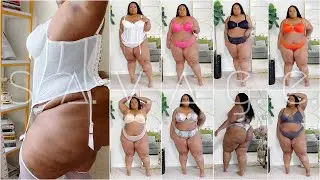 Mmm Mmm Mmm! | A Sexxxxyyy SAVAGE X FENTY Lingerie Try-On Haul | Plus Size (Curve)