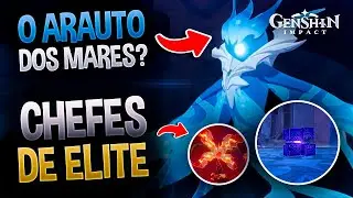 A HISTÓRIA DO CHEFES DO GENSHIN!! HYPOSTASIS, OCEANID E REGISVINE | GENSHIN IMPACT