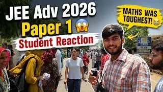 JEE Advanced 2026 Paper 1: Out of 48 Questions, Students Attempted only 25-30? 😱 Student Reaction