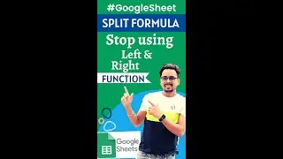 Google Sheets SPLIT Function Tutorial ! 