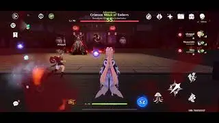 Healing players in signora domain | genshin impact 3.2 to 3.3