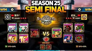 FH (Rank 1) vs LEST (Rank 4). Legend Tournament Season 25 in Summoners War