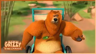 Tough Medicine | Grizzy & the lemmings (S03E02) | 🐻🐹 Cartoon for Kids