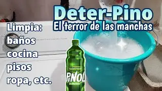 Deter-Pino - EL TERROR DE LAS MANCHAS - Hasta 7 litros