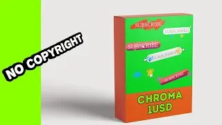 Green Screen Subscribe Button Pack (No Copyright)