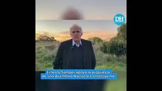 Ernesto Samper apoya Asamblea Nacional Constituyente