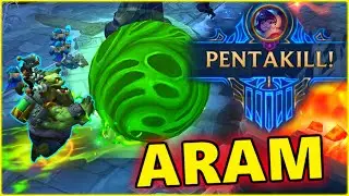ARAM LOL FUN Moments 2022 (Pentakill, 1v5, Nunu, Bel'Veth, Jhin) 