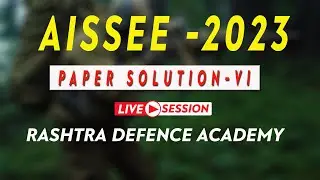AISSEE-2023 | Sainik school exam - 2023 |  Live Paper Discussion- Sainik School Answer key