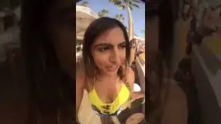 literallyanika - NIKKI BEACH POOL PARTY MARBELLA - periscope is the best:)
