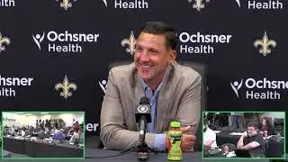 Saints HC Dennis Allen on selecting OT Taliese Fuaga at pick 14 and more