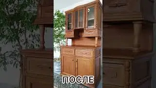 Восстановление буфета.  Полная версия видео        
