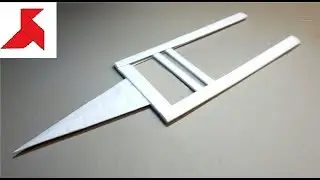 DIY - How to make Katar (dagger)  from A4 paper