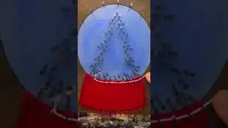 Snowglobe String Art Kit Tutorial