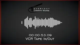 VHS Tape In/Out of VCR | HQ Sound Effects