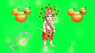 Lord Krishna Cute Whatsapp Status | Little Krishna Green Screen | Lord Krishna Green Screen