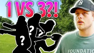 Can Trevor Beat a Team of 3 Foundation Employees at Disc Golf?
