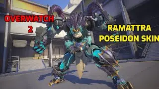 Ramattra Skin Poseidon (battle Pass Season 2) Overwatch 2 Legendary Skin