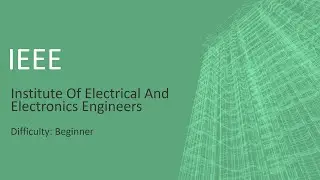 What is IEEE?