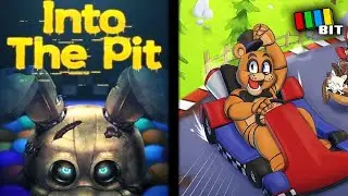 FNAF Into the Pit & Five Laps at Freddy's ! - LIVE | [TetraBitGaming]