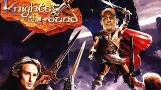 Playing KNIGHTS OF THE ROUND with my Bro