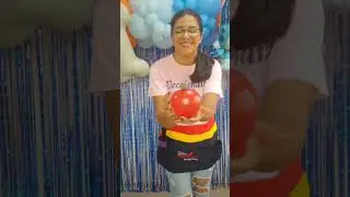 Manzana de Globos 🍎🎈 Paso a paso de como realizarla!! #manzana  #decoracion #balloon #decolandia159