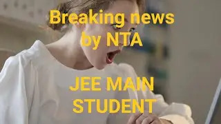 Breaking news 😂 || Admit card aa gya || jee mian 4th sessons || #short