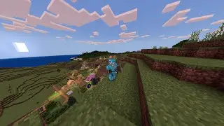setting up the nether portal in MINECRAFT means things are getting serious now...