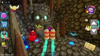POLICE GIRL! BARRY 2 PLAYER ESCAPE PRISON V2! roblox! Gameplay Walkthrough No Death 4K