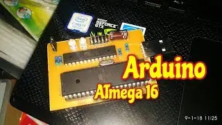 Memprogram atmega16 menggunakan arduino
