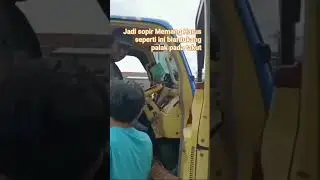 sopir meng hafus seperti ini biar tukang palak pada takut