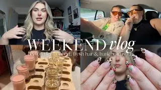 weekly vlog☁️☕️ bank holiday fun, spontaneous concert & finding balcony furniture