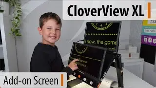 CloverView XL: Additional Screen for the CloverBook Pro XL